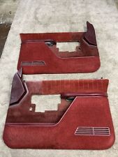 88-94 Chevy Suburban Blazer GMC Jimmy Pair Of Power Door Panels Red OEM OBS Rare picture