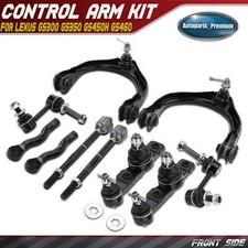 10x Front Control Arm & Ball Joint Sway Bar Tie Rod End for Lexus GS350 GS450h picture