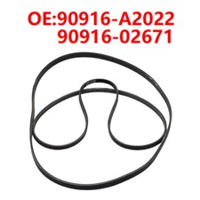 For 2010 2011 Toyota Camry 2.5L L4 90916-A2022 & 90916-02671 Two Serpentine Belt picture
