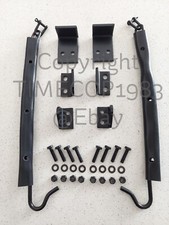 New HUMVEE TAILGATE CHAIN PAIR 2 PC SET Left + Right HMMWV Hummer H1 M998 M1123 picture