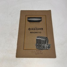 Vintage Eisemann Magneto PARTS MANUAL CATALOG booklet picture
