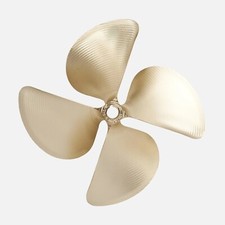 Acme 14.5 x 14.25 1235 4 Blade Inboard Propeller Left Hand Nibral 1 1/8 Bore picture
