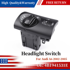 Headlight Headlamp Knob Control Switch For Audi S6 Avant Wagon 4.2L V8 2002-2003 picture