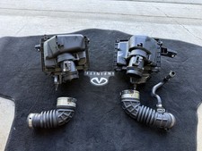 2016-2024 INFINITI Q50 3.0L ENGINE RIGHT & LEFT SIDE AIR INTAKES HOUSING BOX OEM picture