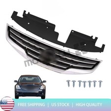 For 2010 2011 2012 Nissan Altima Sedan Chrome Grille Assembly with Black Insert picture