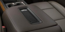 Fits 14-18 Chevy Silverado,Sierra COCOA Leather Center Console Lid Armrest Cover picture