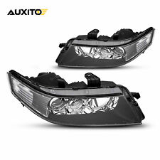 FOR 2004-2008 ACURA TSX CL9 HEADLIGHTS BUMPER LAMPS PROJECTOR WHITE AUXITO EXC picture