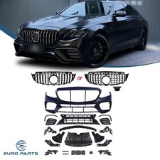 Front Bumper Set For 2016-2020 Benz E Class E300 E400 W213 Facelift E63s AMG picture