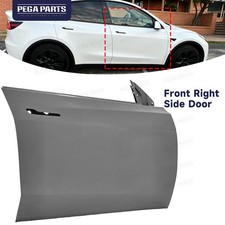 For 2020-2024 Tesla Model Y Front Right Passenger Side Door Shell Panel Gray RH picture