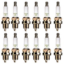 NGK Iridium IX Spark Plug Set (12 Pieces) 5545 For Lamborghini LM002 V12 picture