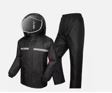 Men Women Rain Suits For Jackets Pant Gear Raincoat Waterproof Motorcycle Hivis picture