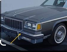 NEW 1980-1984 Buick Electra & 1980-1990 Lesabre Front Bumper Impact Strip wagon picture