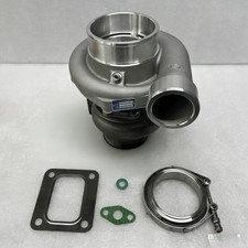 T4 Flange A/R.63 Turbine Turbo Dual Ball Bearing GT3582R GT35 A/R.70 anti-surge picture