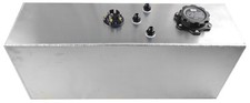 14 GALLON ALUMINUM FUEL CELL W/SENDING UNIT 0Ω EMPTY - 90Ω FULL picture
