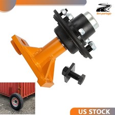 1x New 8x 6.5 Lug Superior Shipping Container Wheel Bolt-on SINGLE Spindle Kit picture