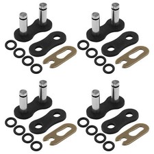 520 Chain Master Link with O Ring For Motorcycle Bike ATV Connecting Link Black picture
