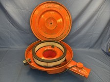 1970's Original Mopar High Performance Orange 4 Barrel Air Cleaner Assembly picture