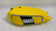 Yamaha 250 DT DT250 Enduro Steel Yellow Painted Fuel Petrol Tank 1977-1979 |Fit picture