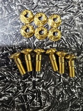 Titanium FR Sprocket Bolts + Nuts  12PCS KTM 690 500 450 350 250 picture