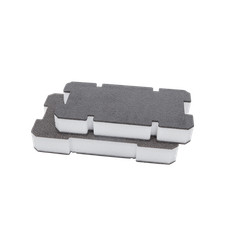 Decked Tool Box Mat Custom Foam Gray Kaizen Razor Knife 2 Piece AD35 picture