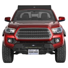 Stubby Steel Front Bumper Reinforcement w/ LED Light Bar Fit 16-23 Toyota Tacoma picture