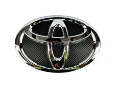 2007-2009 Toyota Camry HOOD GRILL BLACK & CHROME GRILLE EMBLEM LOGO picture
