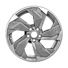 18X7.5 5 Spoke Refurbished Wheel Machined And Painted Charcoal D0c006rz3c picture