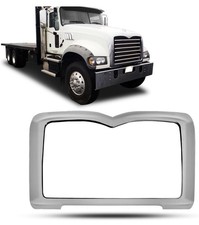 Front Chrome Grill Trim Grille Surround Compatible with Mack Granite Semi Trucks picture