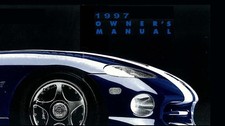 1997 Dodge Viper GTS Owner's Manual picture