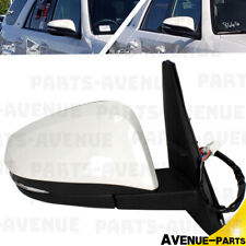 White Pearl 9Pins Puddle Light Mirror For Toyota 4Runner 2014-2023 Right Side picture