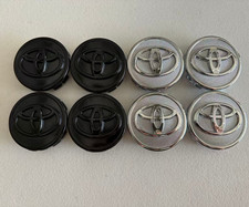 4PCs TOYOTA WHEEL RIM CENTER HUB CAPS LOGO 57MM -YARIS, COROLLA, PRIUS, MATRIX picture
