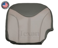 2000, 2001, 2002 GMC Sierra Denali C3 Driver Bottom Leather Seat Cover 2 Tone picture