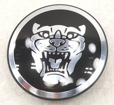 NEW OEM Jaguar Black Wheel Center Cap C2C30081 X-Type XK XKR XJ XF 2006-2019 picture