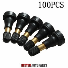 100 LOT TR-600 HP TR600HP HIGH PRESSURE SNAP-IN TIRE WHEEL VALVE STEMS picture