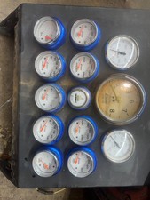 Livorsi marine gauges  faria tachometers twin engine picture