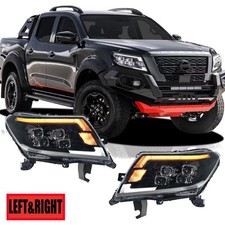 For Nissan Navara NP300 2014-2022 D23 LH+RH LED Headlight Assembly Turn Signal picture