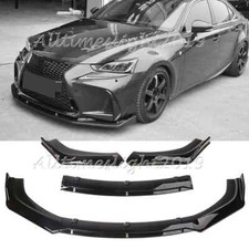 For Lexus IS250 IS350 IS300 Front Bumper Lip Spoiler Splitter Body Gloss Black picture