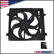 For 2012-17 Jeep Wrangler 3.6L Radiator Cooling Fan Assembly w/ Brushless Motor picture