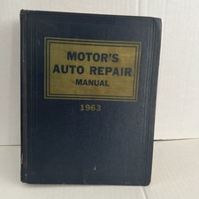 Vintage 1963 Motors Auto Repair Manual, Hardcover Book picture