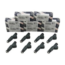 Set of 8 BRAND NEW Bosch Fuel Injectors 0280155931, 1997-2005 GM 5.7L, VIN G & S picture