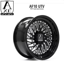 FORGED T6061 AXE AF10 Can Am Or Honda Talon 4x137 | 15x7 | ET+13 *NEW 4 Wheels picture