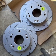 EBC (USR7209 ) for 02-15 Honda Civic USR Sport Slotted Rear Rotors. And Brakes picture
