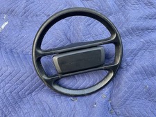 1986-1991 Porsche 944 4 Spoke Black Steering Wheel with Horn Cover picture