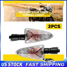 2pcs Amber Turn Signal Blinker Indicator Light For Triumph Tiger 800 2011-2017 picture