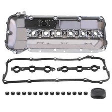 Aluminum Valve Cover w/ Gasket For BMW E39 525i 528i E46 325i 328i 330i X5 99-02 picture