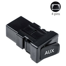 06-08 Lexus IS250 IS350 ISF Center Console AUX Jack Input Adapter OEM 86190-5302 picture