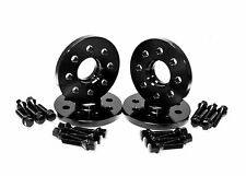 4PC 4x100 57.1mm BLACK Hubcentric Wheel Spacers 10mm BMW 4 Lug Models W/ bolts picture