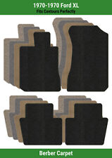 Lloyd Berber Front & Rear Row Carpet Mats for 1970 Ford XL  picture