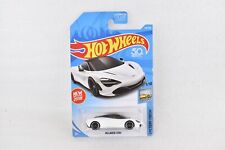 💎 Hot Wheels Factory Fresh 1/10 McLaren 720S 318/365 New For 2018 50th White picture