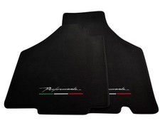Floor Mats For Lamborghini Murcielago Black Tailored Carpets Set With Emblem LHD picture